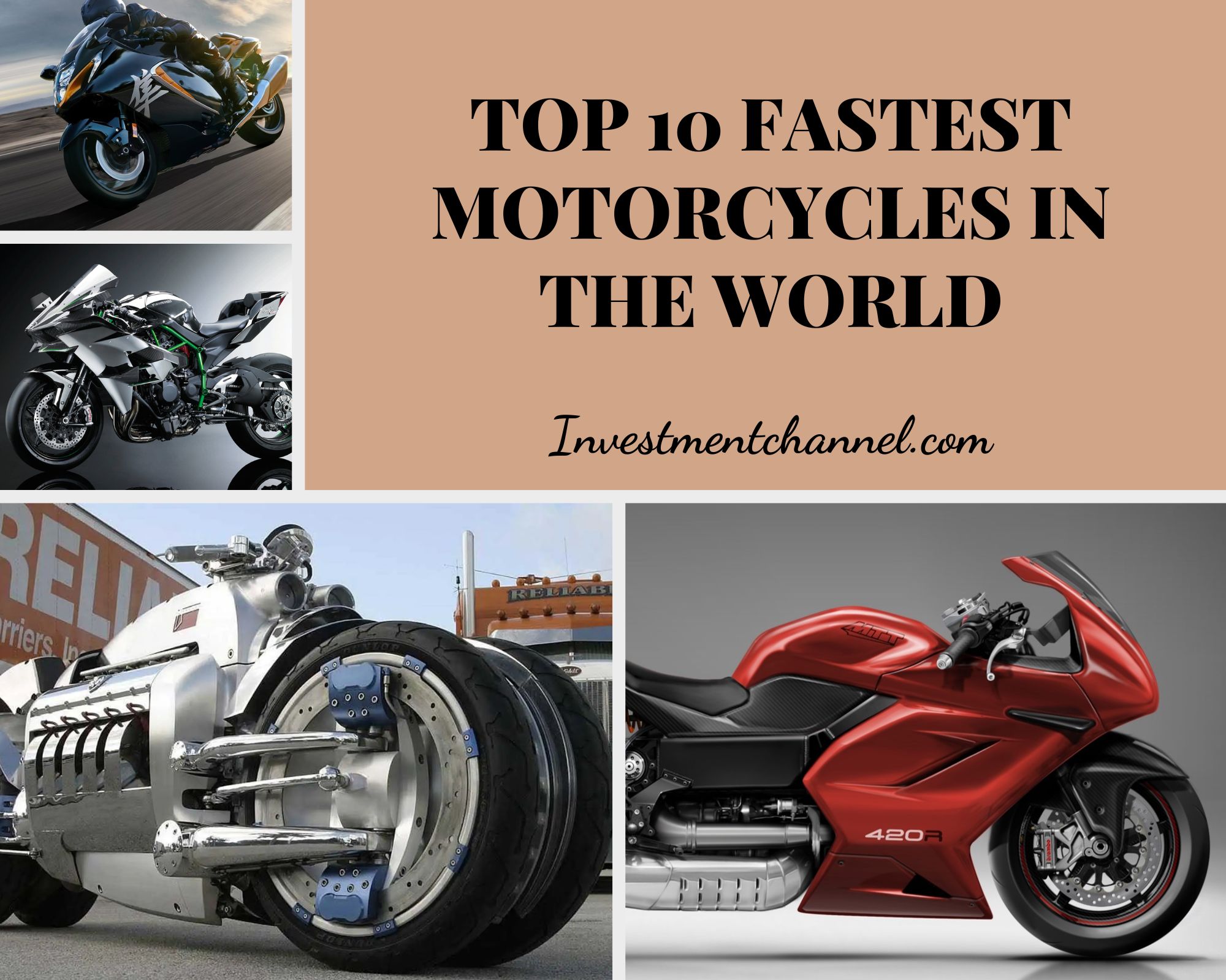 Top 10 Fastest Motorcycles in the world