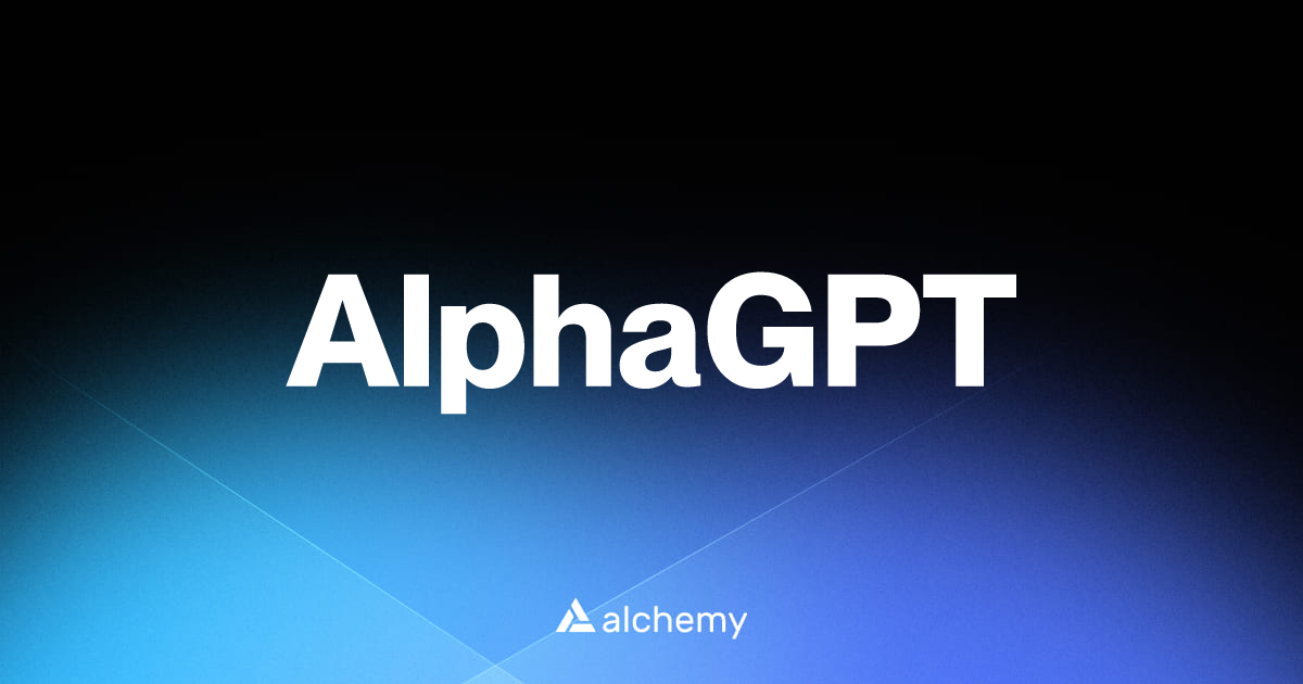 AlphaGPT – Trading Tools – Alchemy