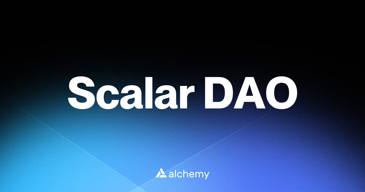 Scalar DAO – DeFi Dapps