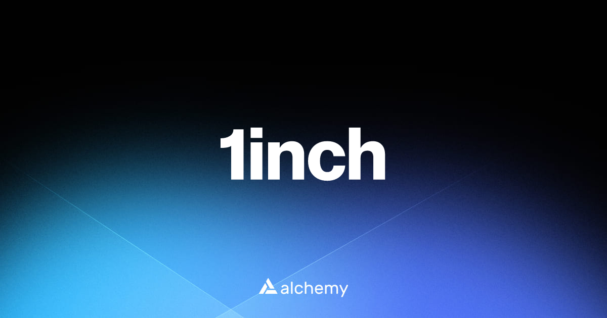 1inch – DeFi Dapps – Alchemy